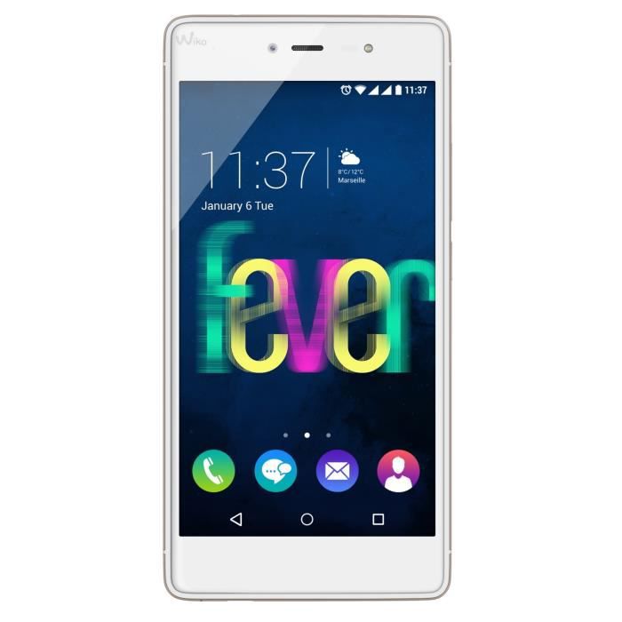 wiko-fever-blanc-or3 wiko-fever-blanc-or-4G-16go