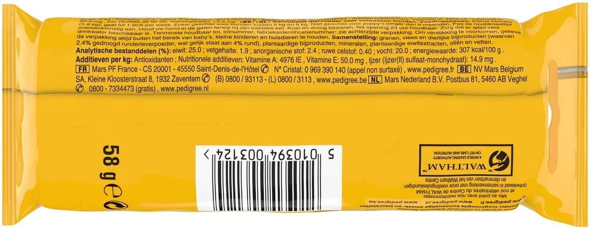 pedigree 2 pedigree good chew